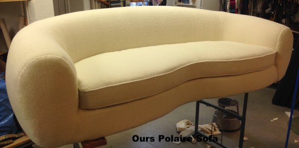 Ours Polaire soffa